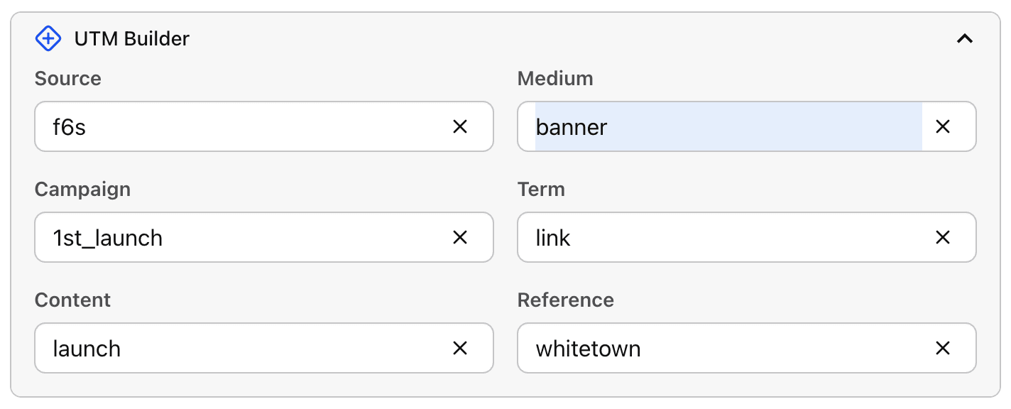 UTM campaigns
